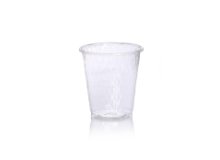 כוס פלסטיק יהלום 25 יח' - שקוף